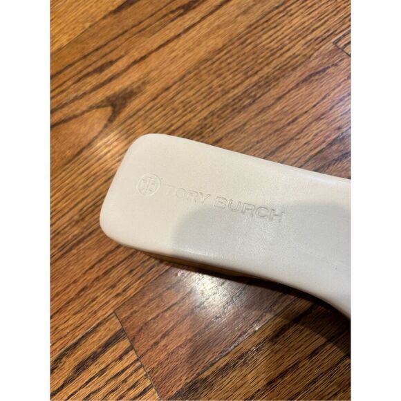 Tory Burch Basketweave Clog Sandal size 10 - Picture 3 of 7